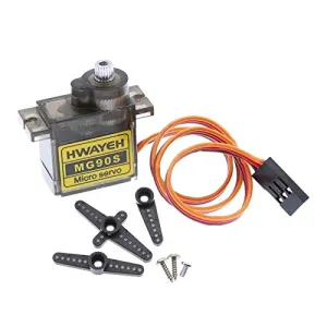 10PCS Metal Gear Digital MG90S 9g Servo Upgraded SG90 High Speed for Rc Helicopter Plane Boat Car MG90 9G