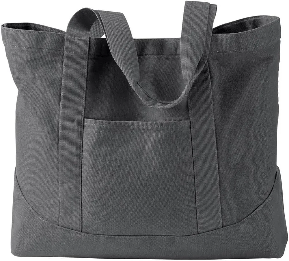 14 oz. Pigment-Dyed Large Canvas Tote