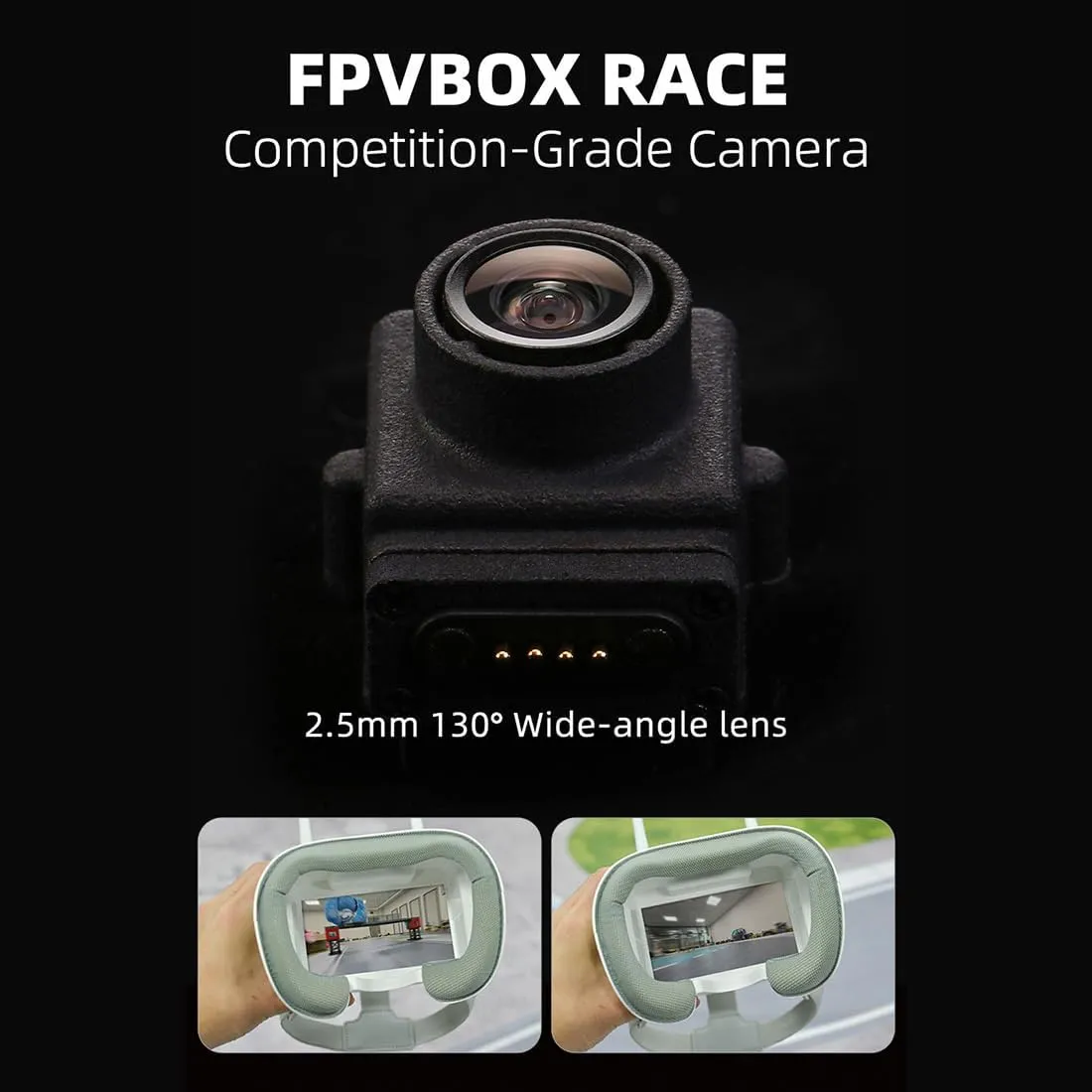 1/64 Rc Car, 2.4G Full Proportional RC Mini Drift Car with FPV Camera, Romote Control Off-Road Climbing Car, 4WD Electric Racing Vehicle Model with LED Gift for Adult (FPV/White)