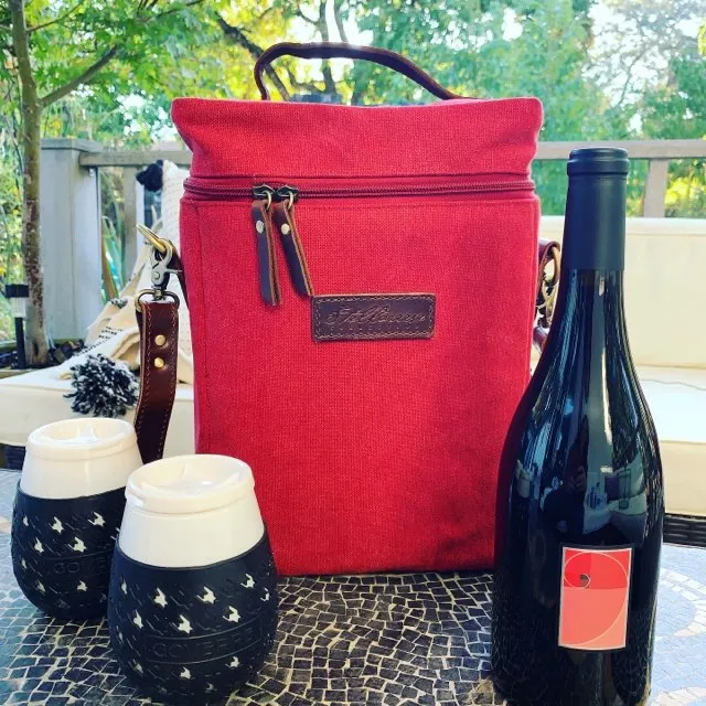 2 Bottle Wine Tote