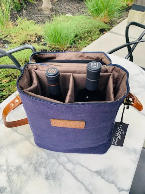 2 Bottle Wine Tote