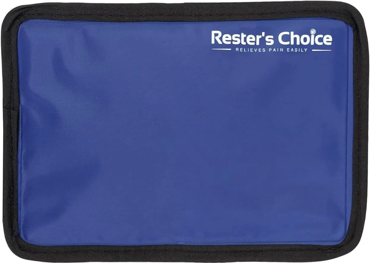 2 Pack Gel Soft Flexible Ice Packs for Injuries Reusable - (Medium: 7” x 12”) for Face, Shoulder, Hip, Leg, Arm, Ankle & Foot Injury