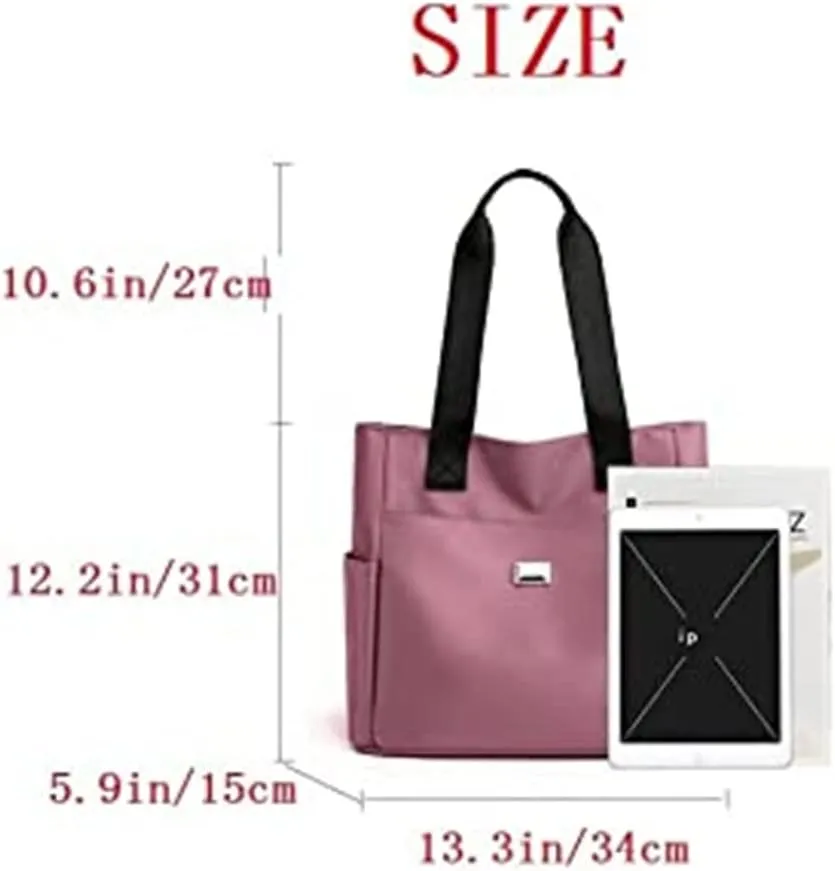 2023 New Large Capacity Nylon Bag - Fashion Women Tote Shoulder Bag, Waterproof Crossbody Handbag for Outdoor