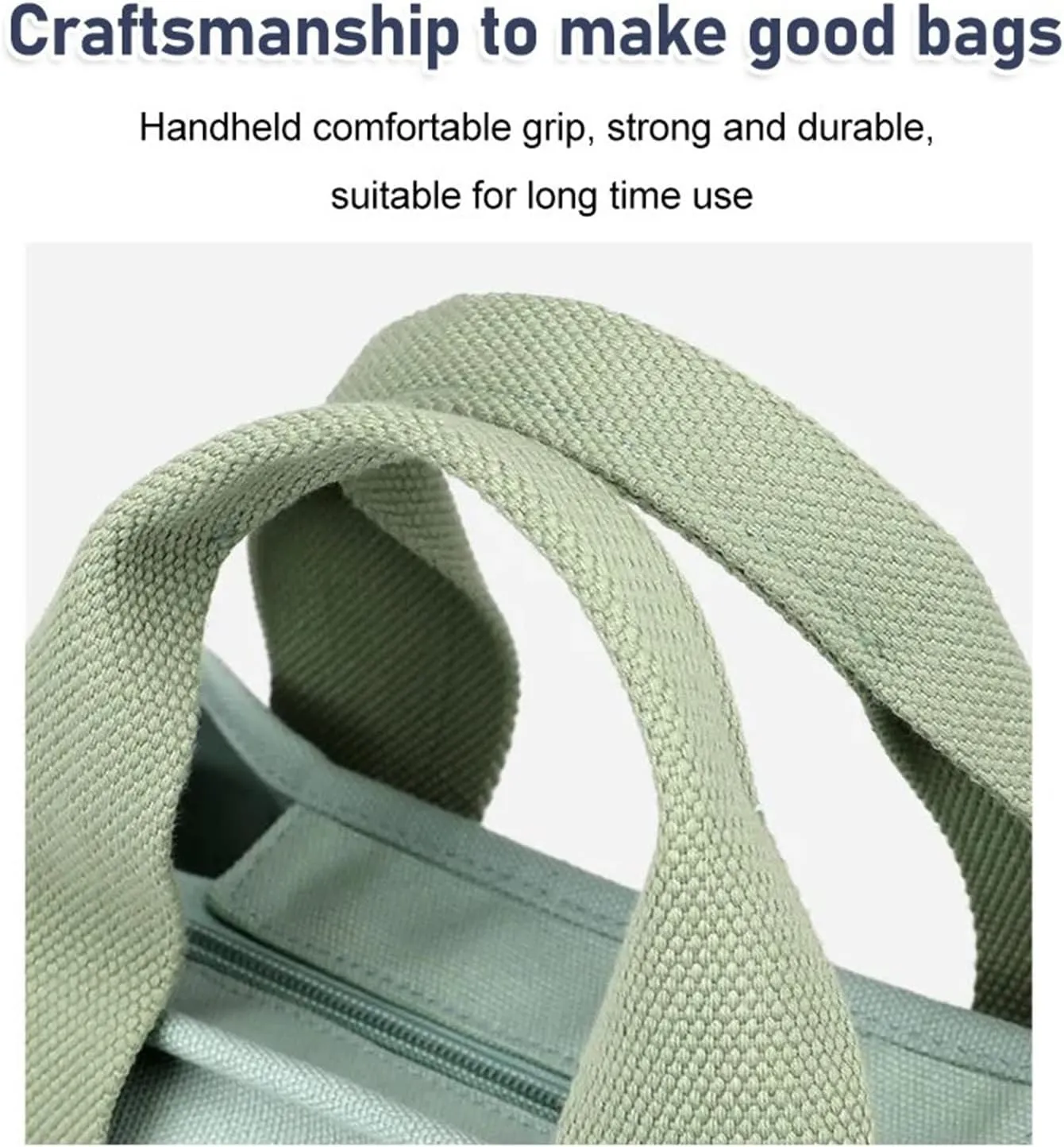 2023 New Women Large Capacity Multi-pocket Handbag, Multi-compartment Canvas Crossbody Shoulder Tote Bag For Travel Work.