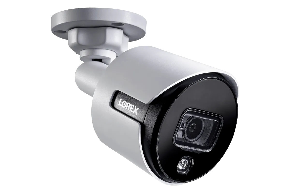 4K Ultra HD Active Deterrence Security Camera with Color Night Vision