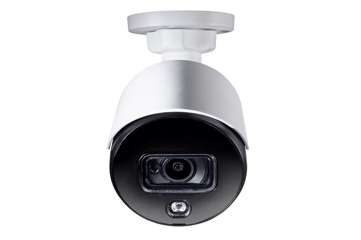 4K Ultra HD Active Deterrence Security Camera with Color Night Vision