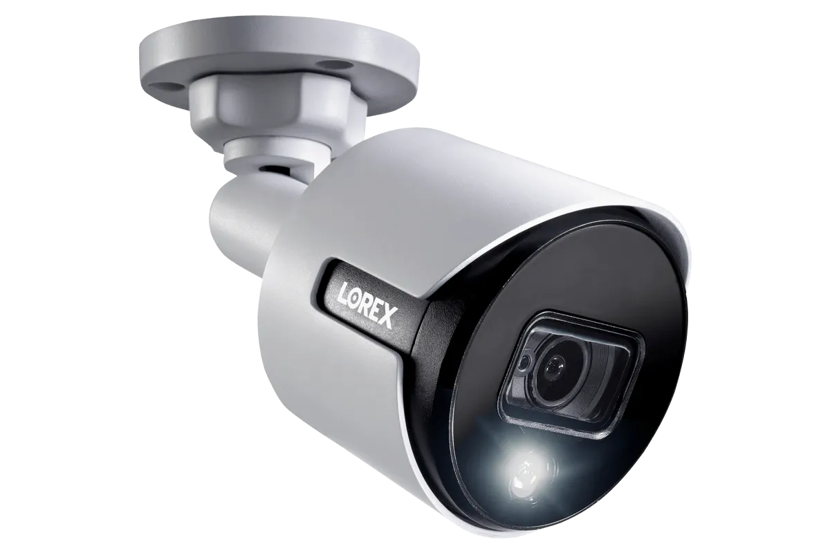 4K Ultra HD Active Deterrence Security Camera with Color Night Vision
