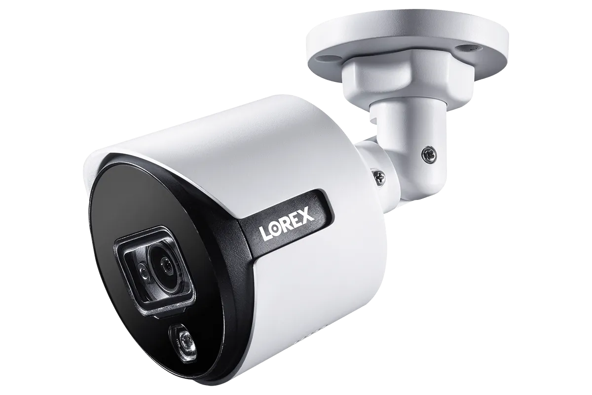 4K Ultra HD Active Deterrence Security Camera with Color Night Vision
