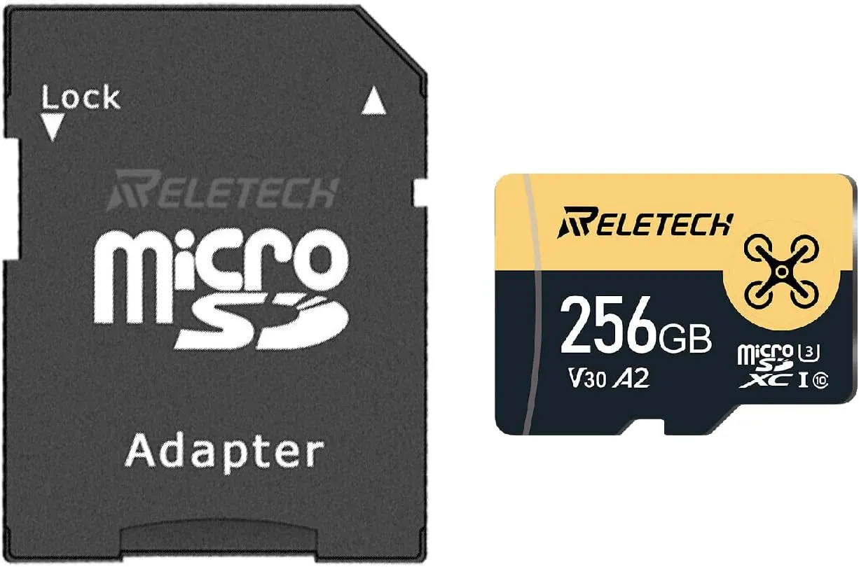 512GB TF Card Memory Card with Adapter, 4K Camera Pro, A2 V30 for Smartphone, Gopro, Action Cams, 4K UHD Video, for Nintendo-Switch, Up to 170MB/s, UHS-I U3 C10 Class 10 (Black, 512.0, GB)