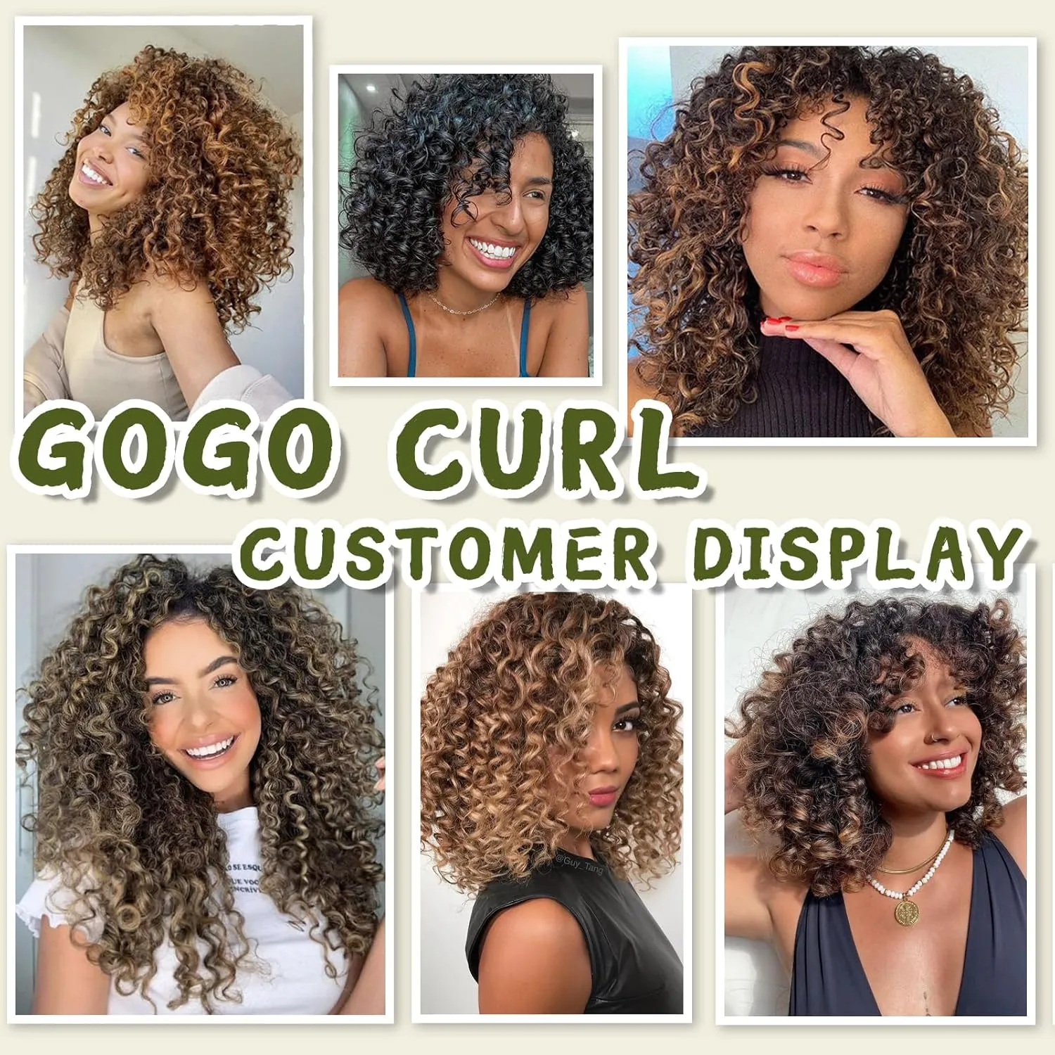 7 Packs Curly Crochet Hair for Black Women 14 Inch GOGO Curl Crochet Hair Deep Ocean Wave Synthetic Bohemian Crochet Braids (14 inch, TGREY)