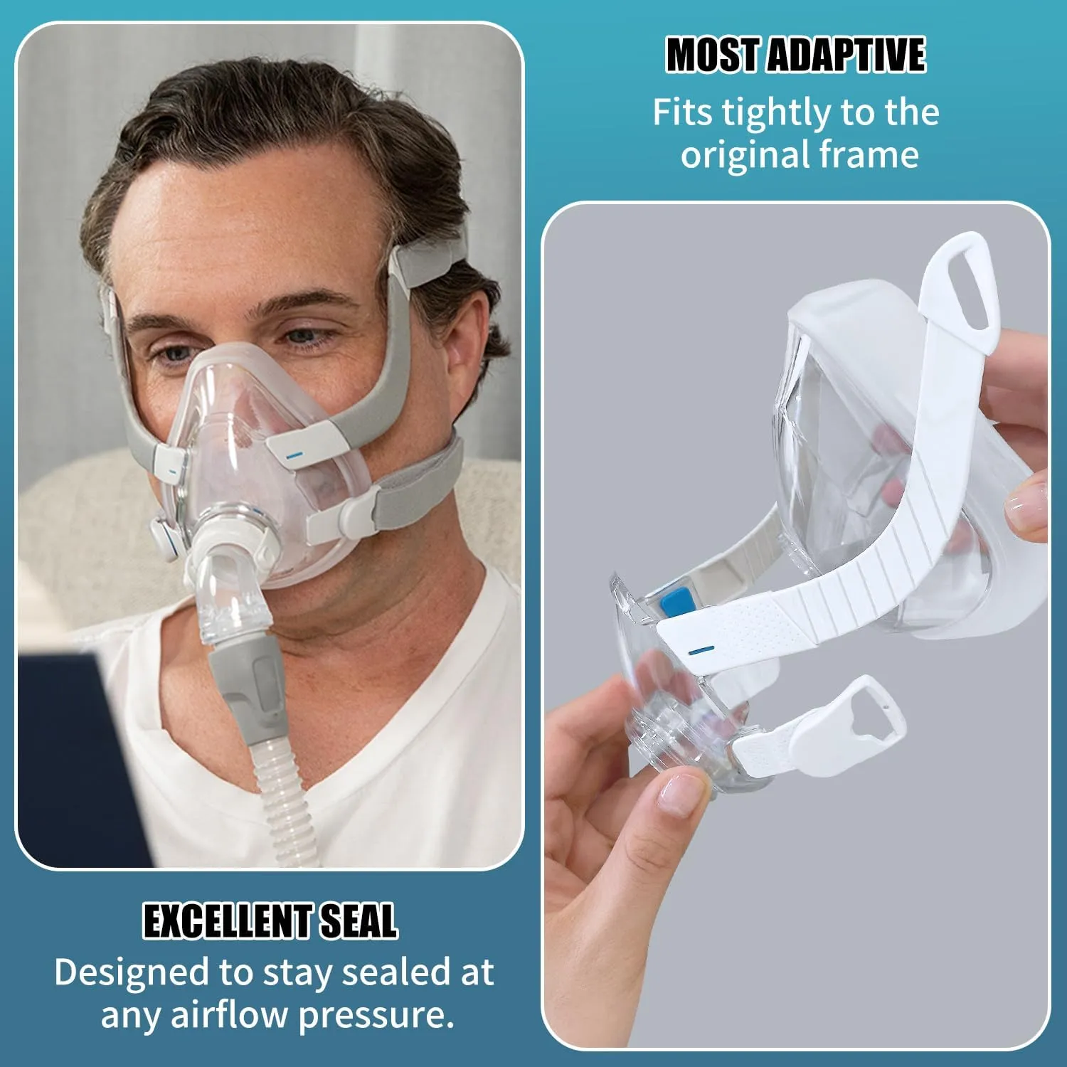 Airfit F20 Replacement Cushion Medium - 2 Packs Compatible with Original F20 Frame - Ultra-Soft & Durable Replacement