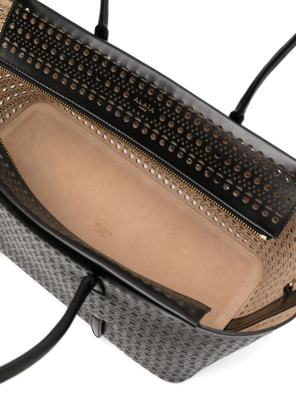 Alaia Neo Mina 32 Vienne Leather Tote