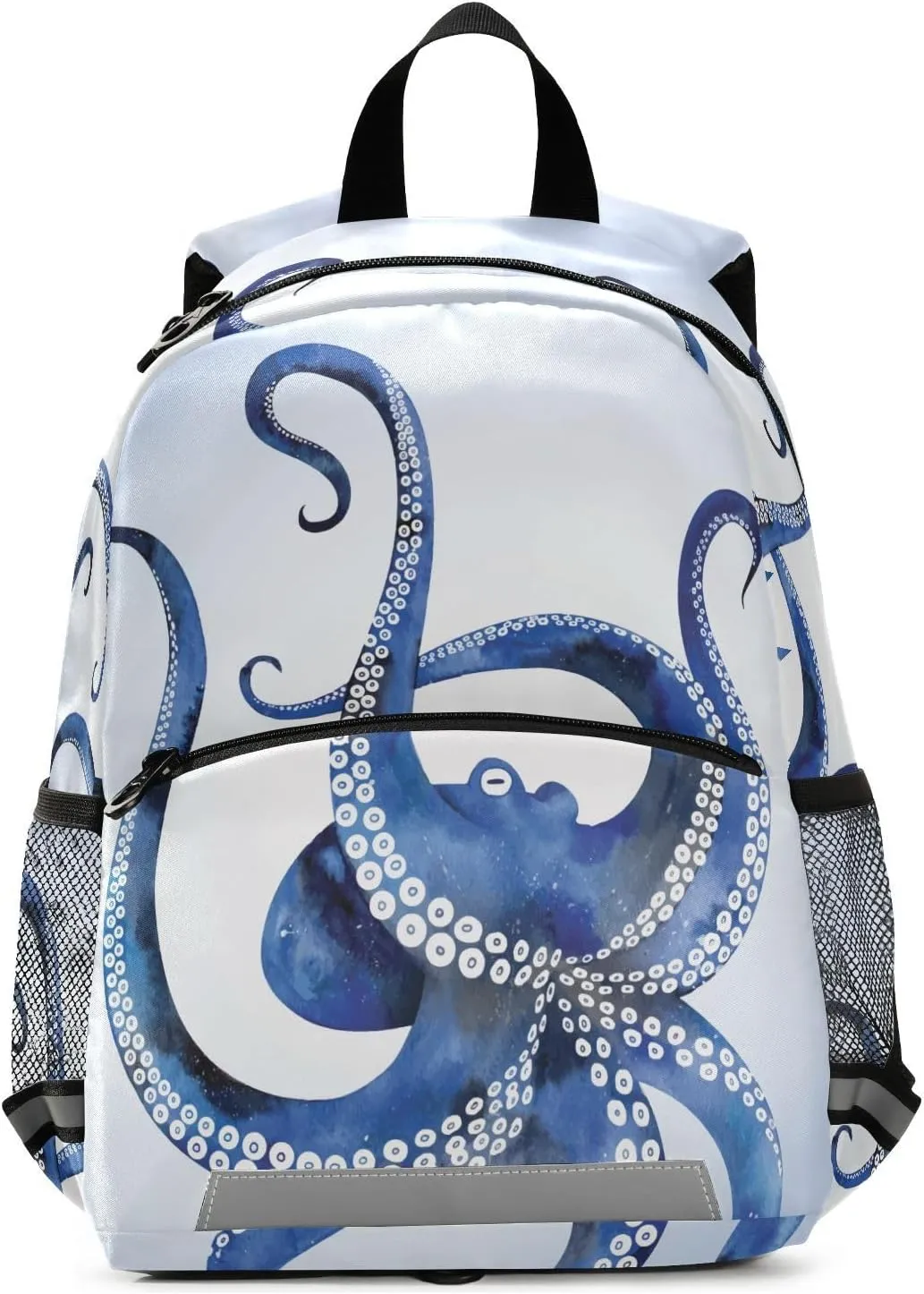 ALAZA Blue Marine Kraken Octopus Toddler Backpack for Boys Girls Preschool Bag