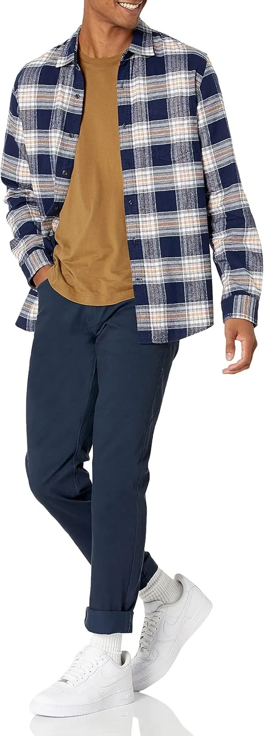 Amazon Essentials Men's Slim-Fit Pants, 5-Pocket Stretch Twill Design