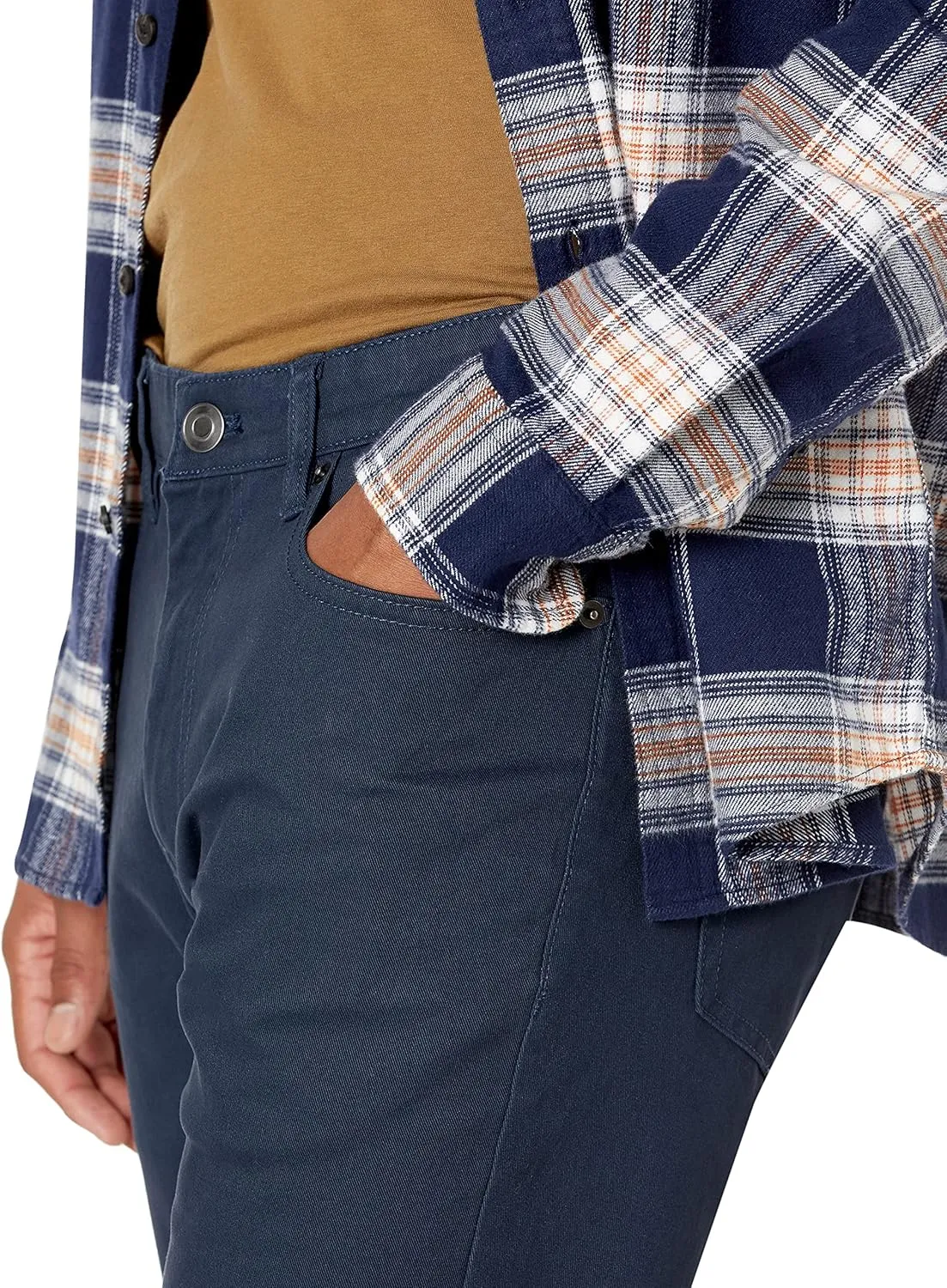 Amazon Essentials Men's Slim-Fit Pants, 5-Pocket Stretch Twill Design