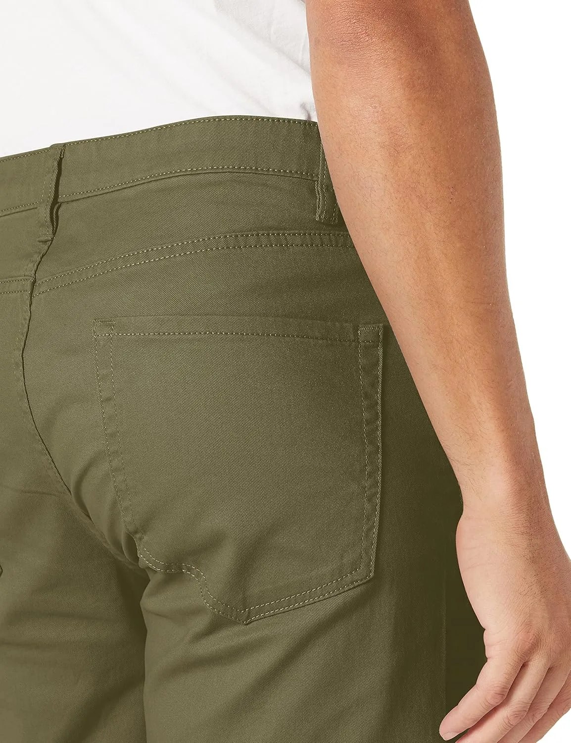 Amazon Essentials Men's Straight Fit 5-Pocket Stretch Twill Pants