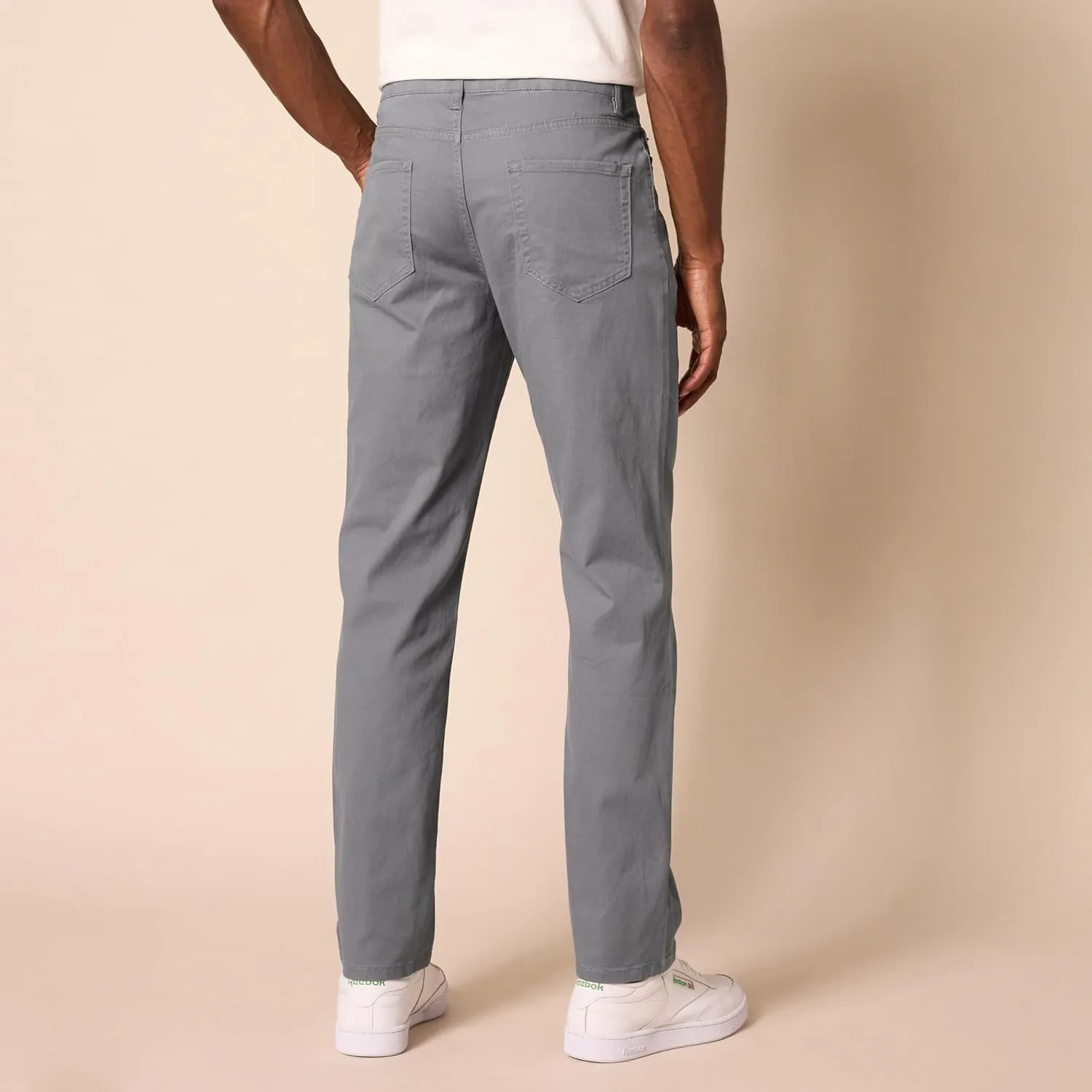 Amazon Essentials Men's Straight Fit 5-Pocket Stretch Twill Pants