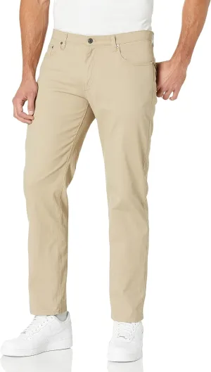 Amazon Essentials Men's Straight Fit 5-Pocket Stretch Twill Pants