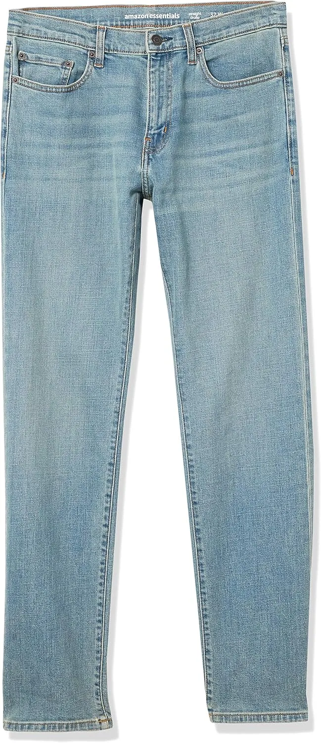 Amazon Essentials Men's Straight-Fit Stretch Jean
