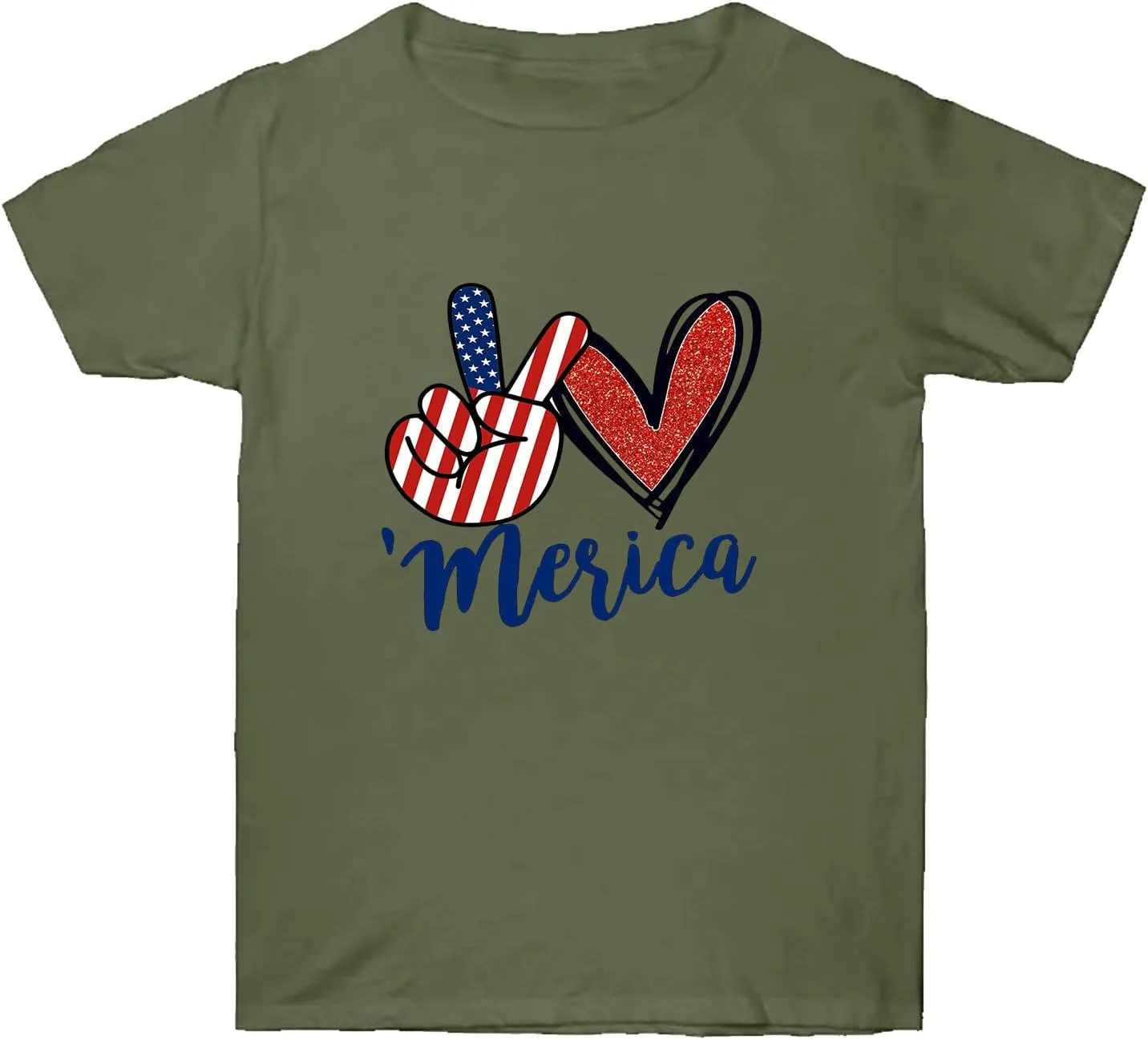 American Flag Shirt Women Independence Shirt Women Graphic T Shirts for Women Top Crewneck
