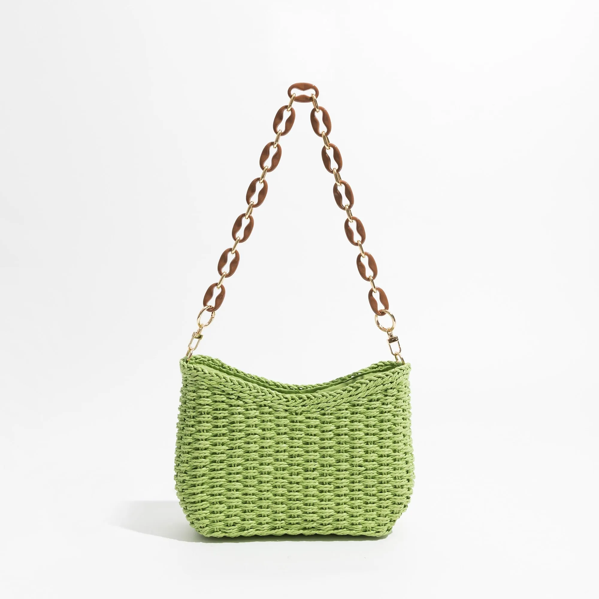 Annalise Straw Mini Shoulder Bag - 6 Colors