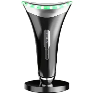 Anti-Aging Face & Neck Massager, Moisturizing & Firming Vibrating Device, Rechargeable With Type C Cable, Portable For Home Use