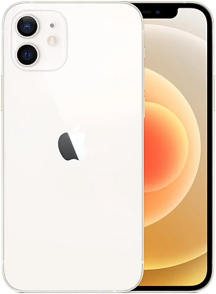Apple iPhone 12 Mini, 64GB, White - Unlocked (Renewed)
