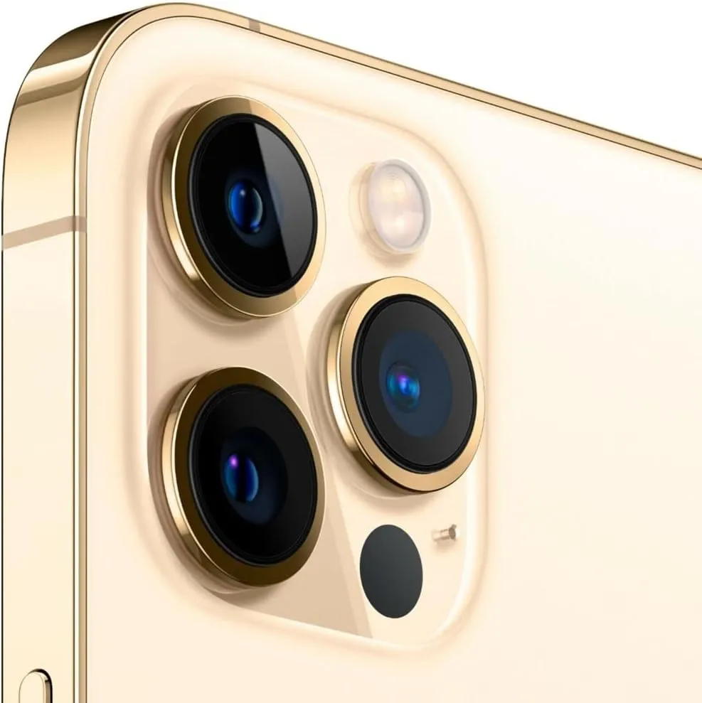 Apple iPhone 12 Pro, 128GB, Gold - AT&T (Renewed)