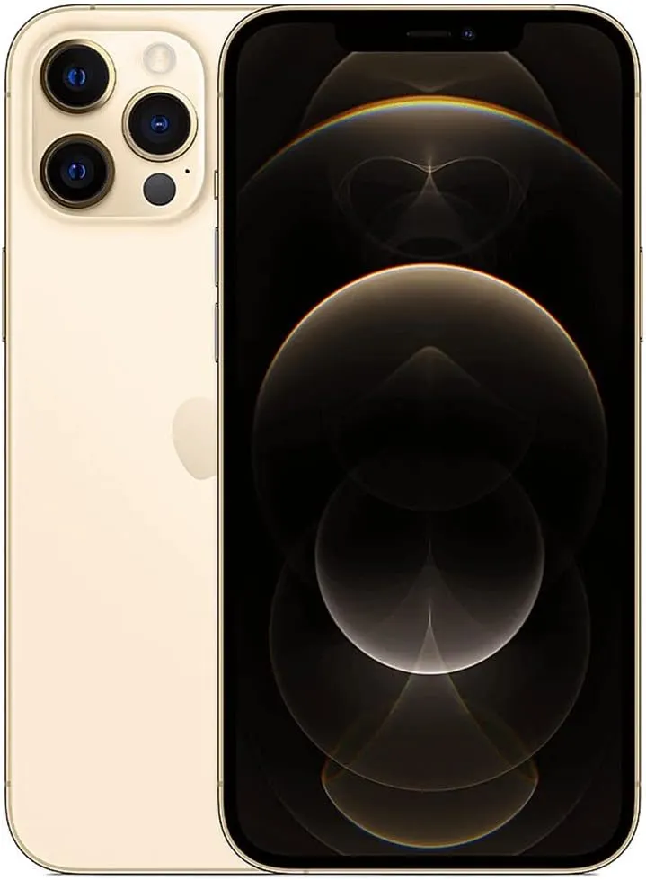 Apple iPhone 12 Pro, 128GB, Gold - AT&T (Renewed)