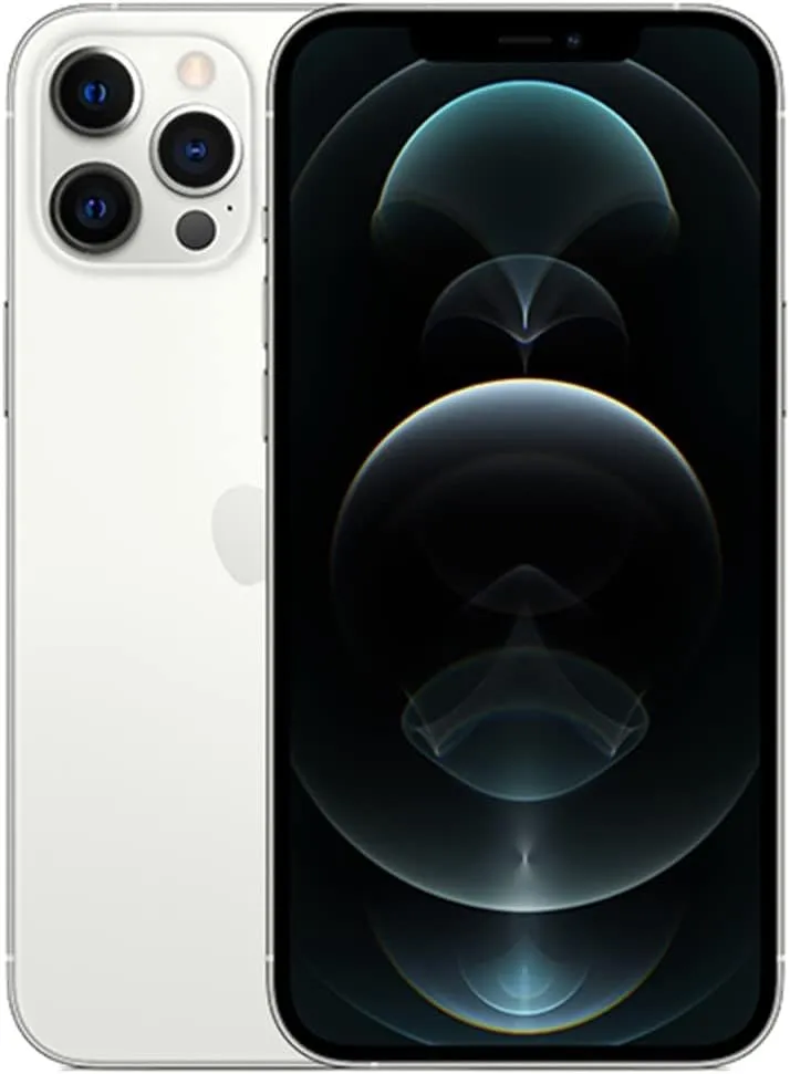 Apple iPhone 12 Pro Max 5G, US Version, 128GB, Silver for AT&T (Renewed)