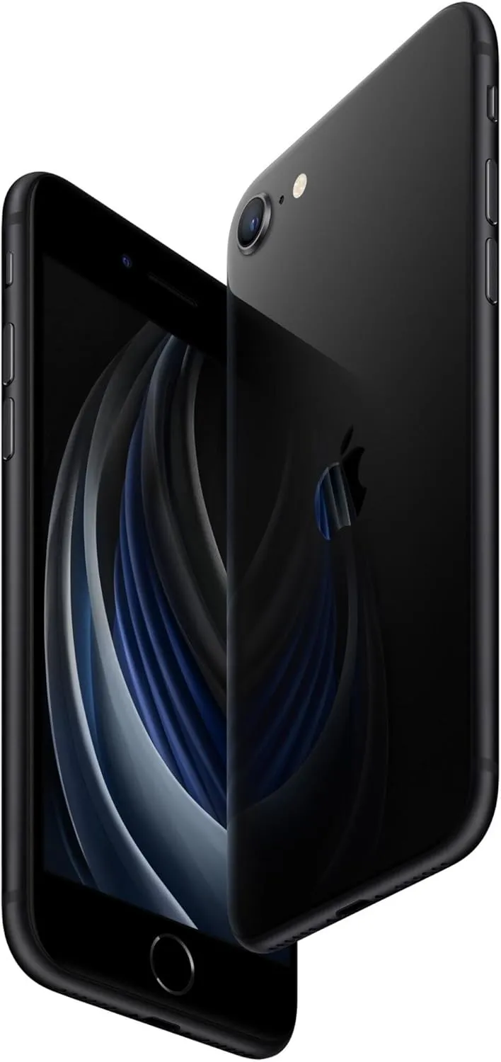 Apple iPhone SE (2nd Generation), US Version, 64GB, Black for T-Mobile (Renewed)