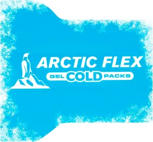 Arctic Flex Gel Replacement Packs - Gel Ice Packs Reusable for Shoulder Ice Brace - Hot and Cold Gel Pack for Injuries, Pain Relief, Swelling - Flexible Therapy Compression Wrap - Athletic, Women, Men
