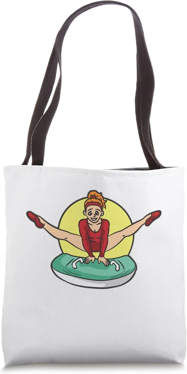 Art Gymnist am Barren | Gymnastics Gymnastics Tote Bag