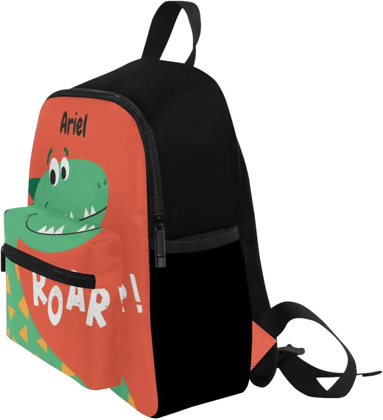 Aslsiy Custom Toddler Backpack for Boys Girls Add Your Picture Personalized Kids Backpack School Bag with Chest Strap Preschool Nursery Travel Bag