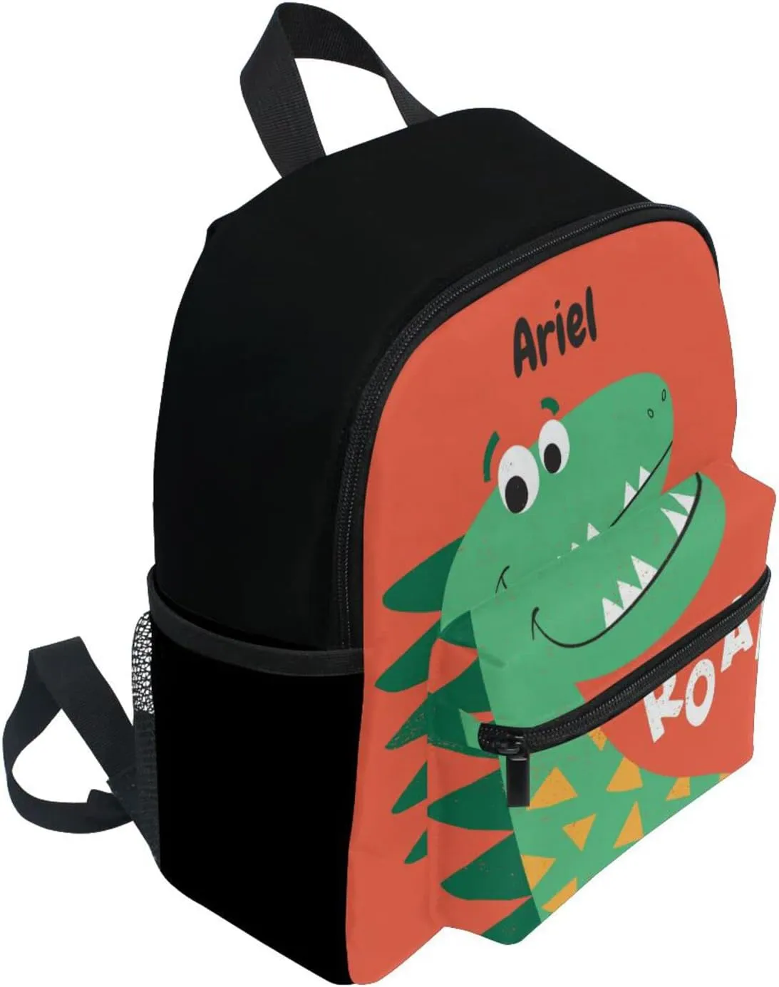 Aslsiy Custom Toddler Backpack for Boys Girls Add Your Picture Personalized Kids Backpack School Bag with Chest Strap Preschool Nursery Travel Bag