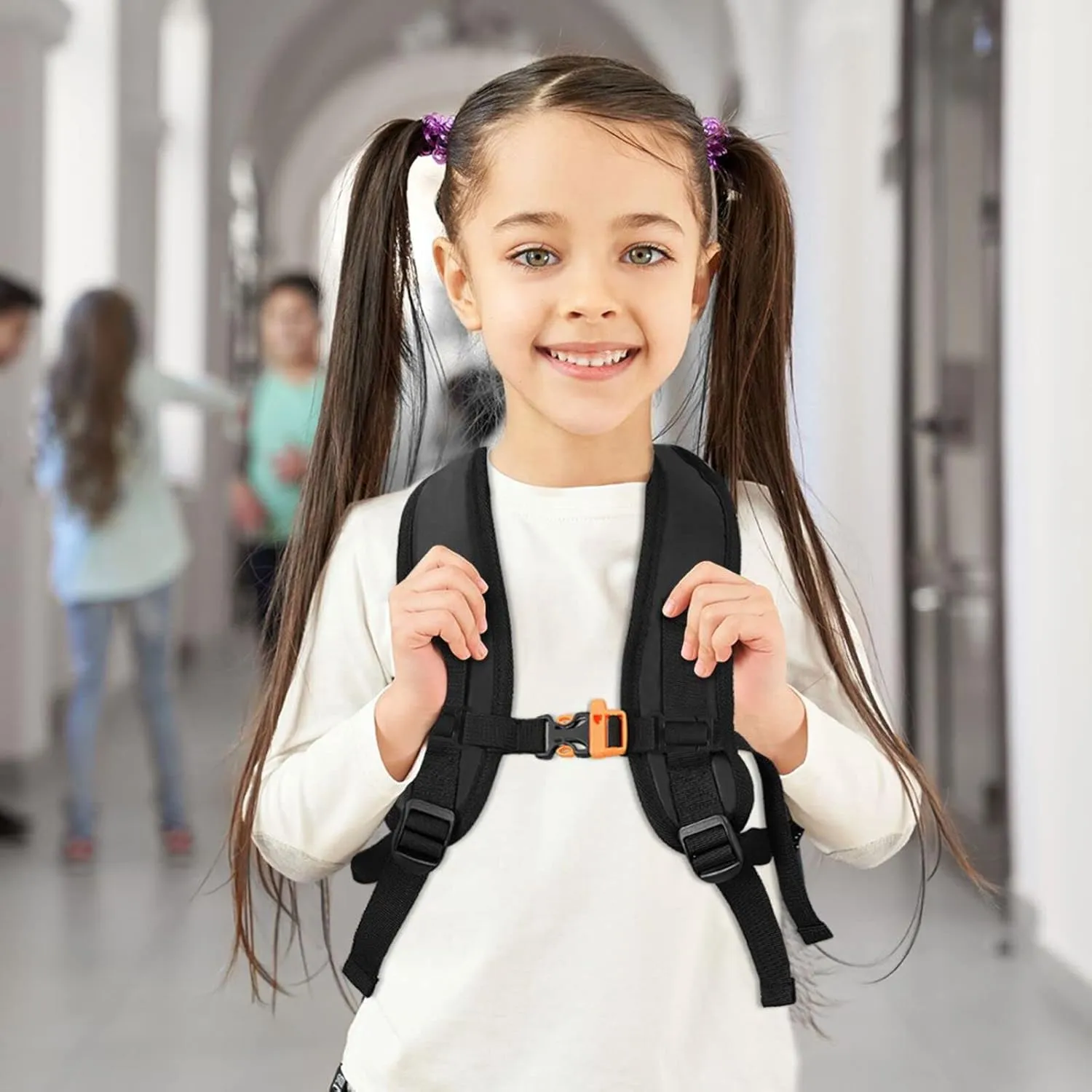 Aslsiy Custom Toddler Backpack for Boys Girls Add Your Picture Personalized Kids Backpack School Bag with Chest Strap Preschool Nursery Travel Bag