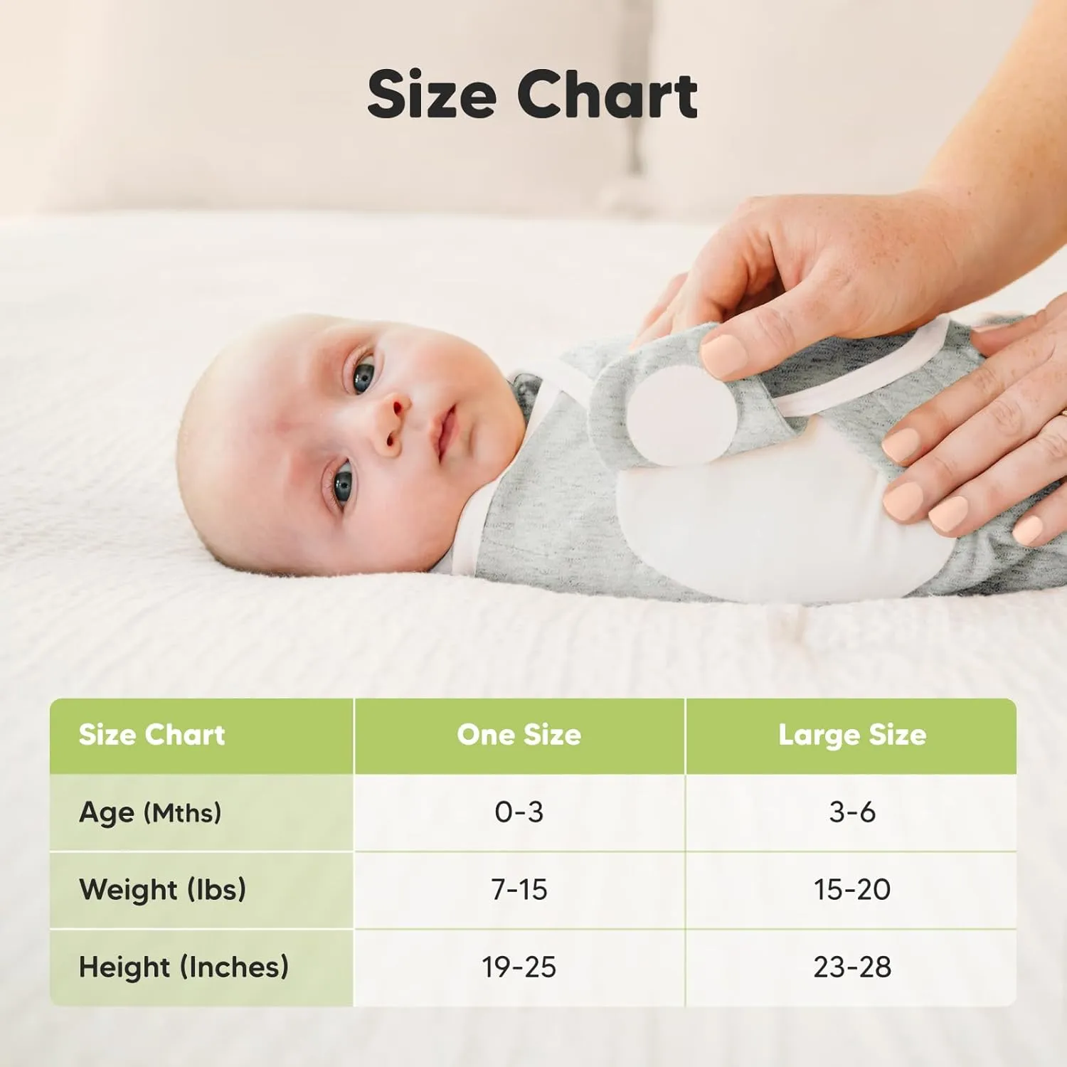 Baby Swaddle Sleep Sacks with Zipper - 3-Pack Swaddles for Newborns 0-3 Months, Infant, Baby Girls, Boys, Soft & Durable Newborn Sleep Sack, Easy Diaper Change Swaddling Blanket (Aspire)