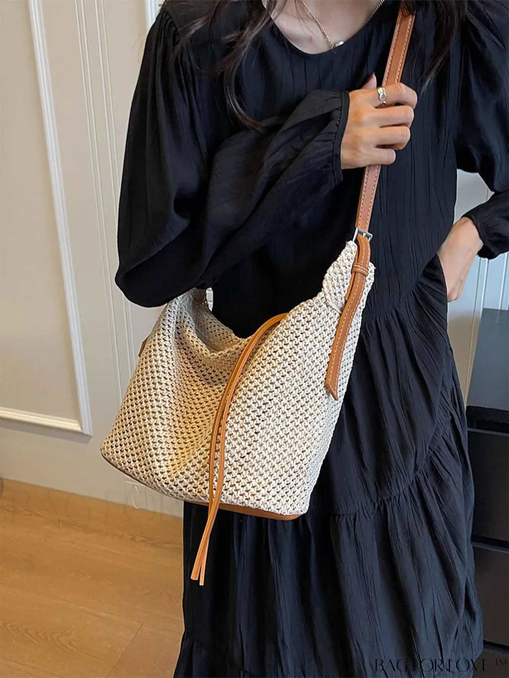 BagForLove - 2023 Chic Woven Tote: Stylish, Spacious, and Versatile Womens Shoulder Bag