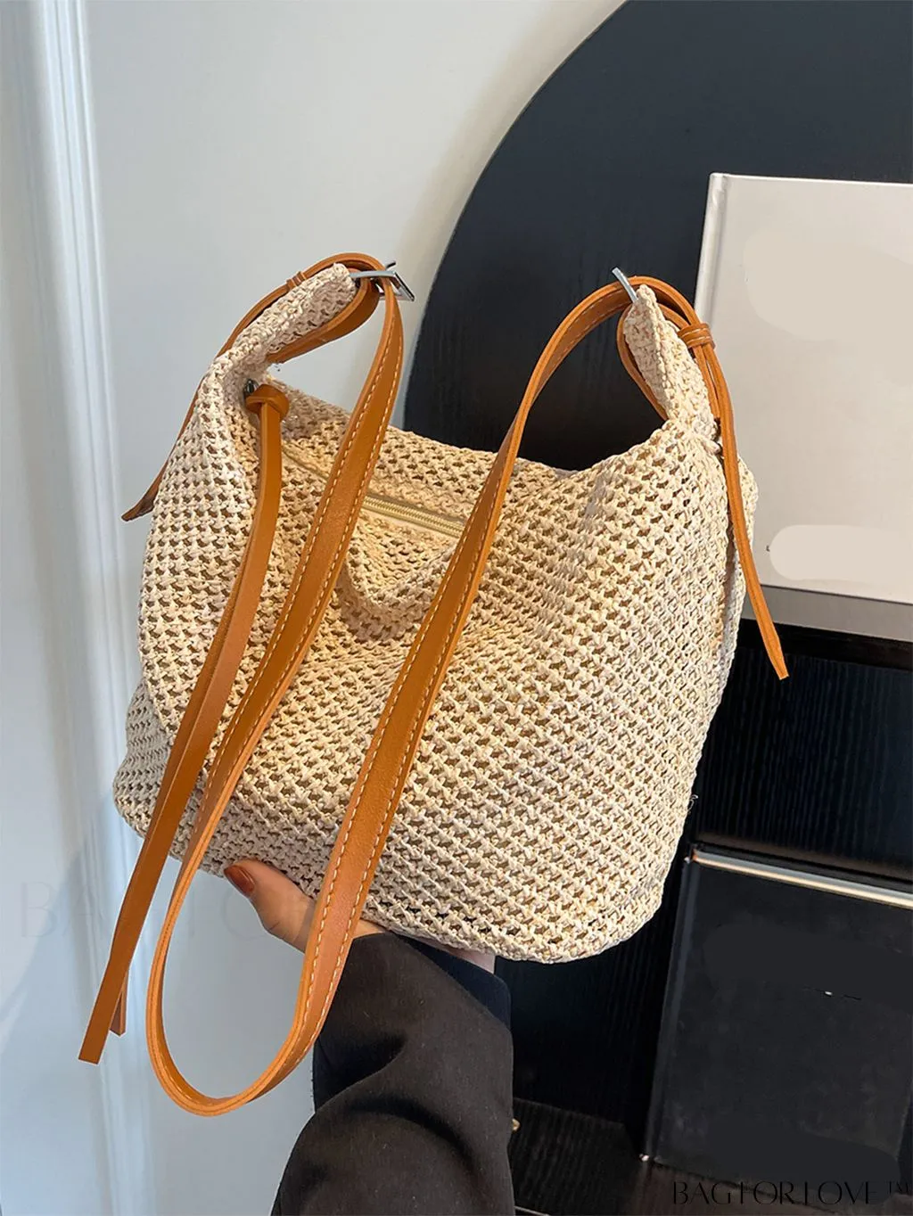 BagForLove - 2023 Chic Woven Tote: Stylish, Spacious, and Versatile Womens Shoulder Bag