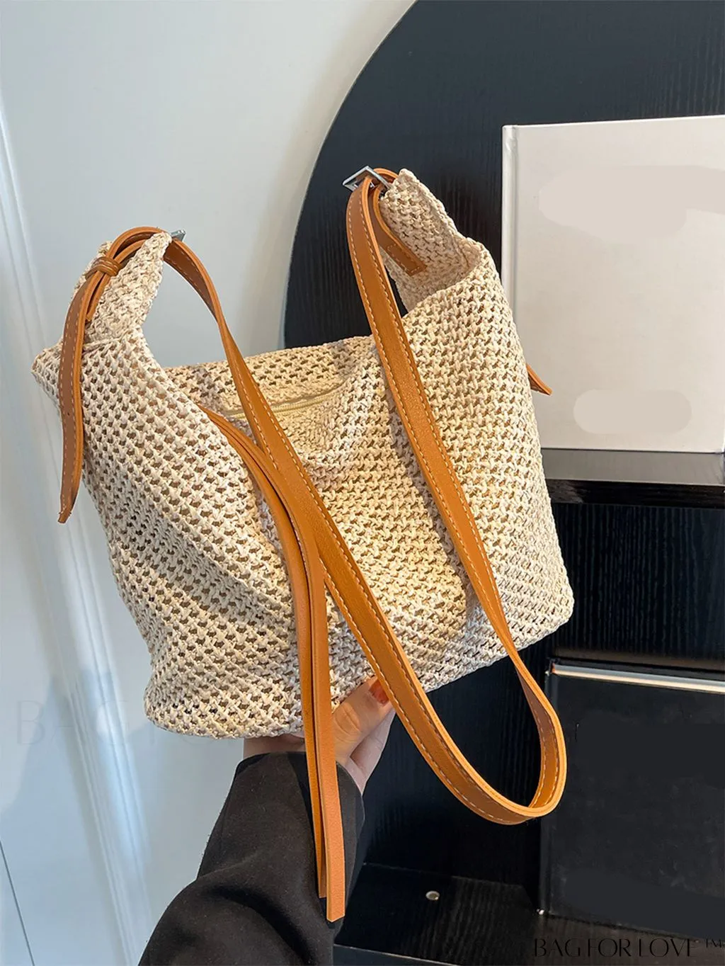 BagForLove - 2023 Chic Woven Tote: Stylish, Spacious, and Versatile Womens Shoulder Bag