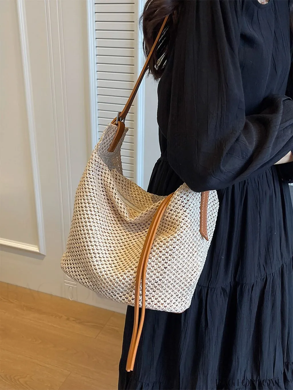 BagForLove - 2023 Chic Woven Tote: Stylish, Spacious, and Versatile Womens Shoulder Bag