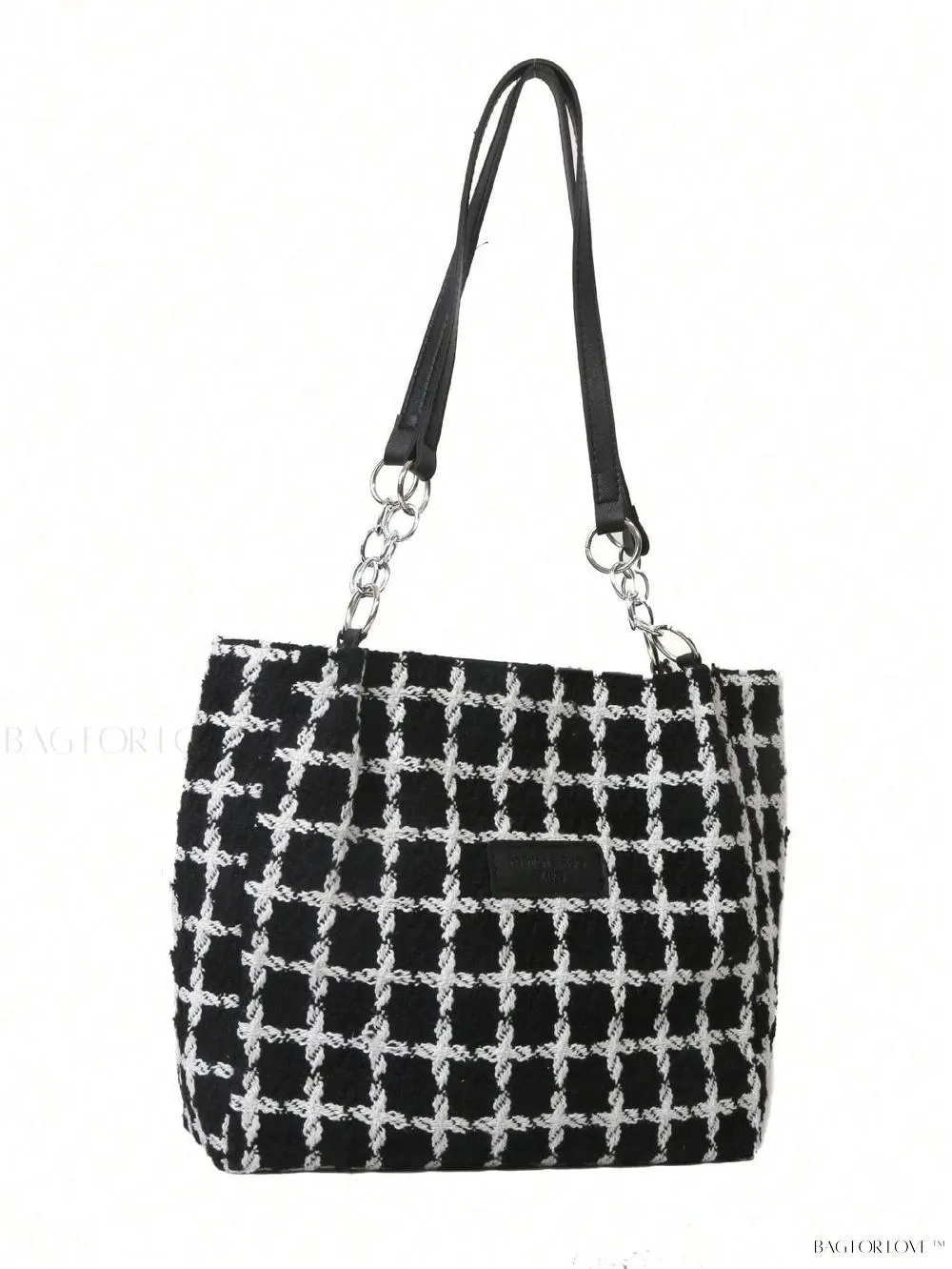 BagForLove - Fashionable Polyester Shoulder Bag with Zipper Closure for Ladies' Everyday Use
