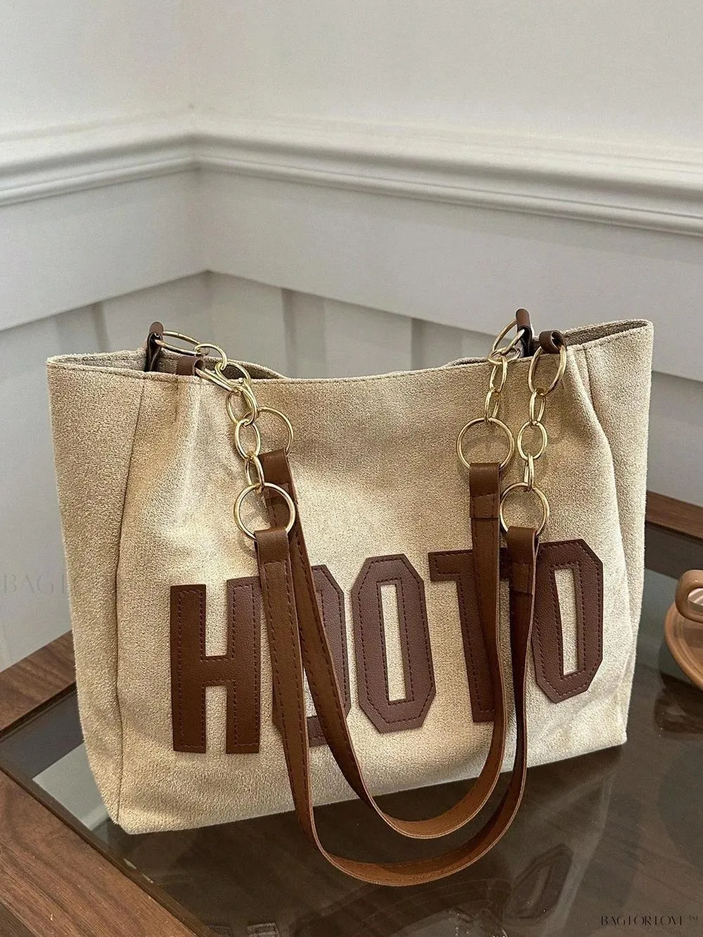 BagForLove - Fashionable Polyester Shoulder Bag with Zipper Closure for Ladies' Everyday Use