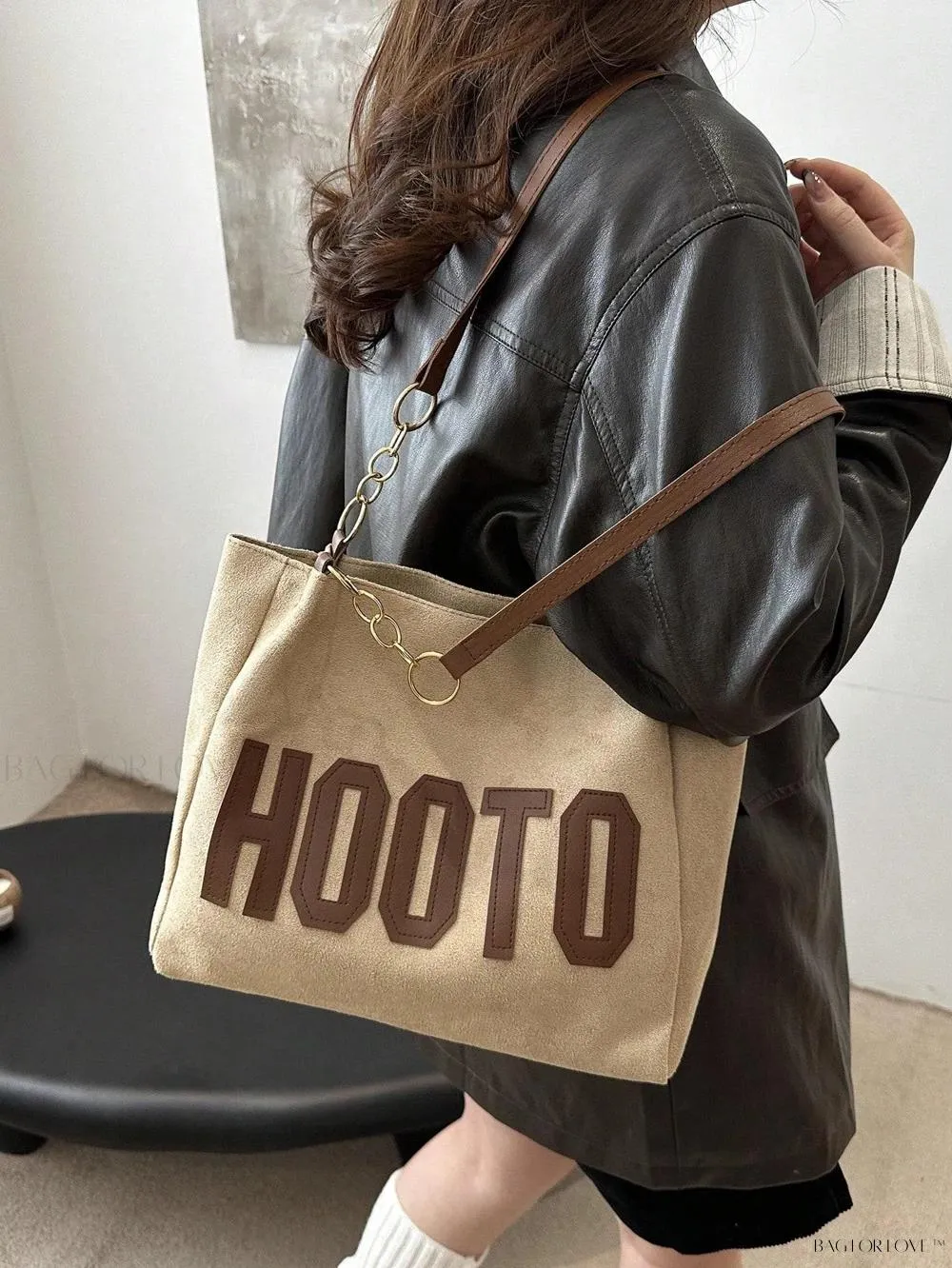 BagForLove - Fashionable Polyester Shoulder Bag with Zipper Closure for Ladies' Everyday Use