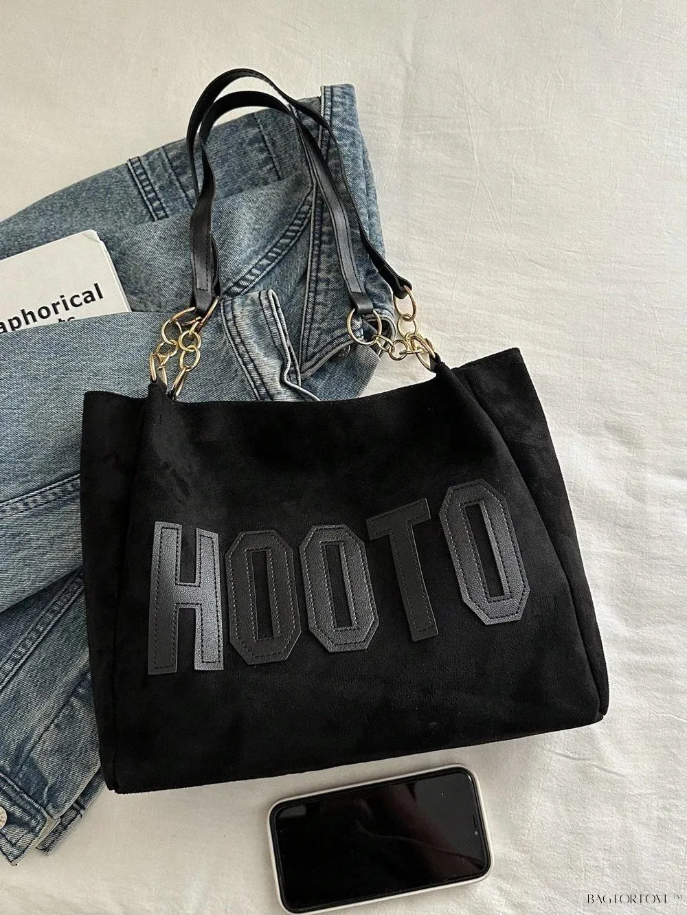 BagForLove - Fashionable Polyester Shoulder Bag with Zipper Closure for Ladies' Everyday Use