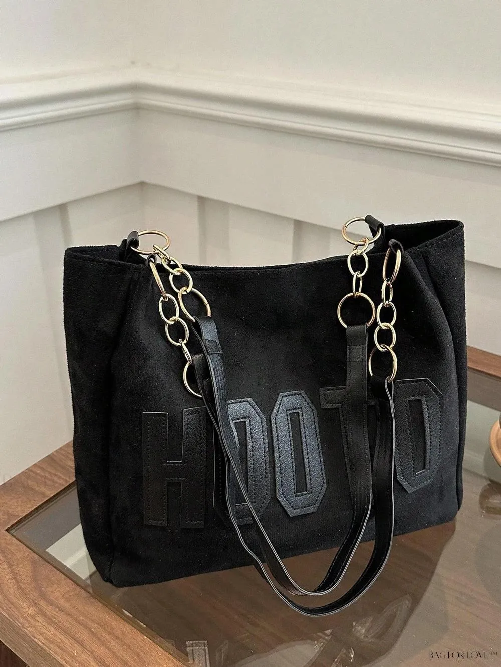 BagForLove - Fashionable Polyester Shoulder Bag with Zipper Closure for Ladies' Everyday Use
