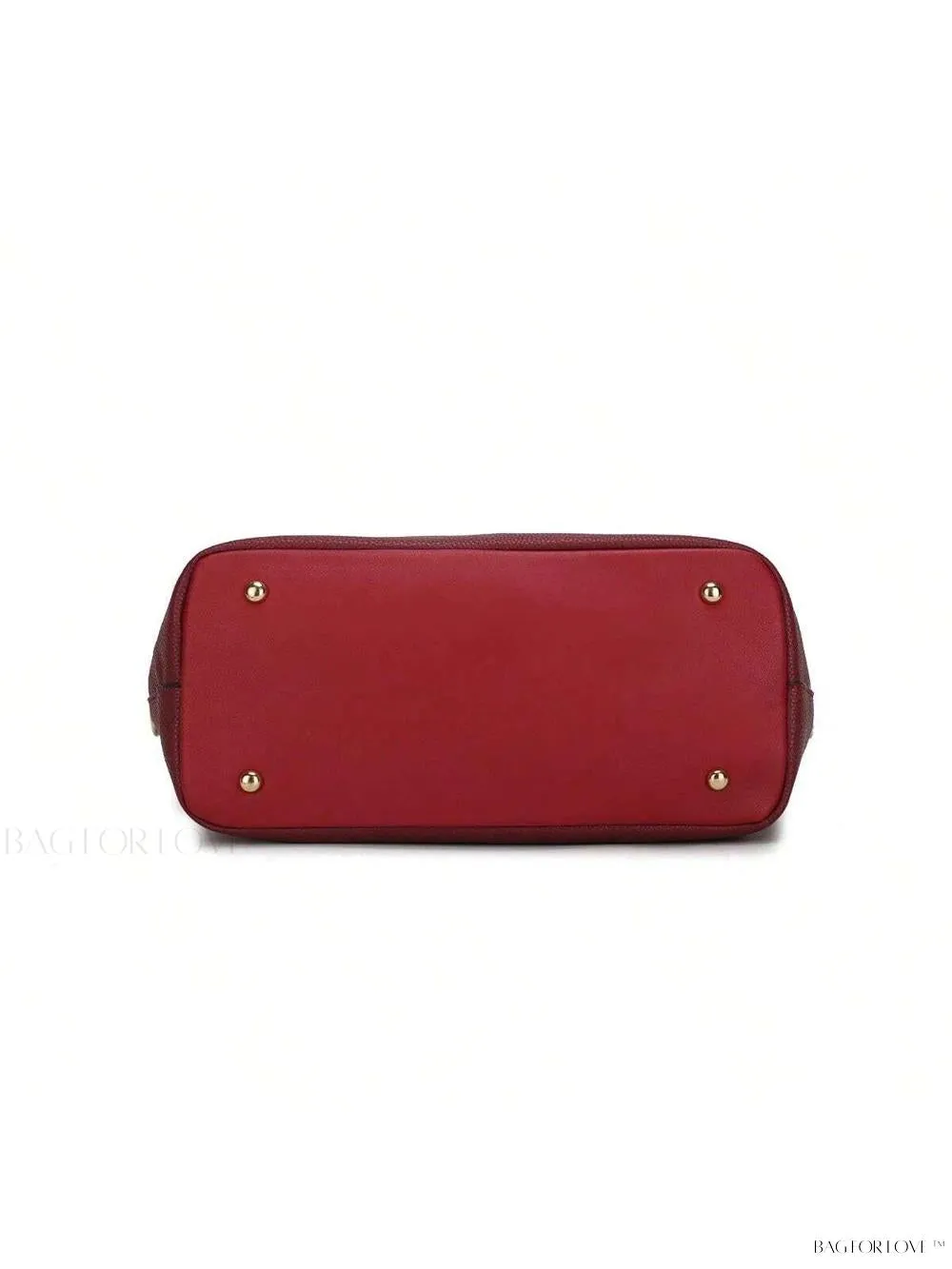 BagForLove - Mia K Collection - Color-Block Vegan Leather Purse and Wristlet