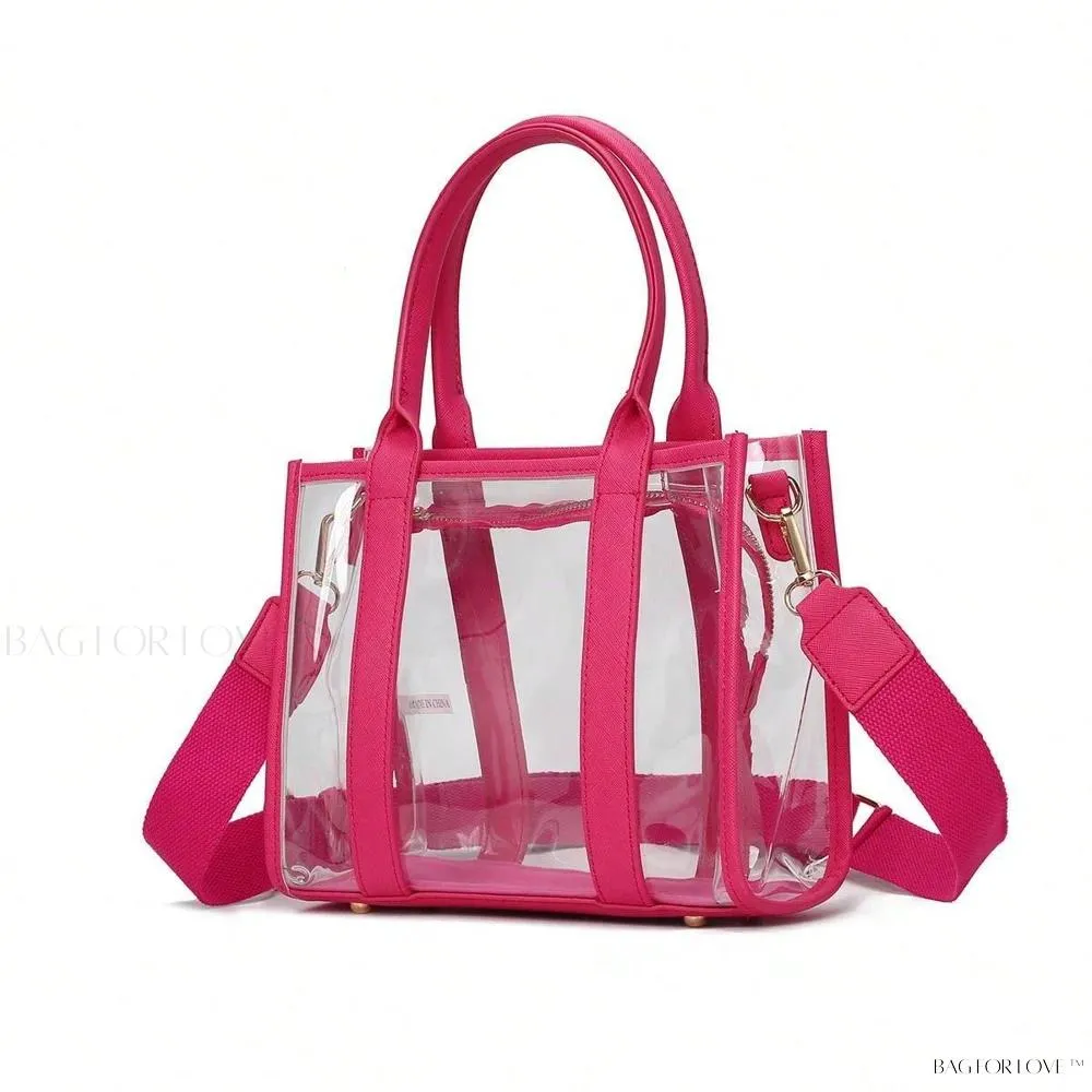 BagForLove - Mia K Summer 2024 Trendy Transparent Jelly Bag for Women