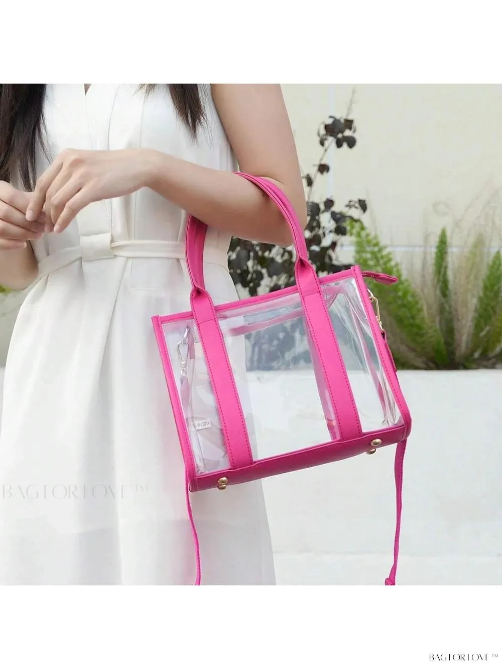 BagForLove - Mia K Summer 2024 Trendy Transparent Jelly Bag for Women