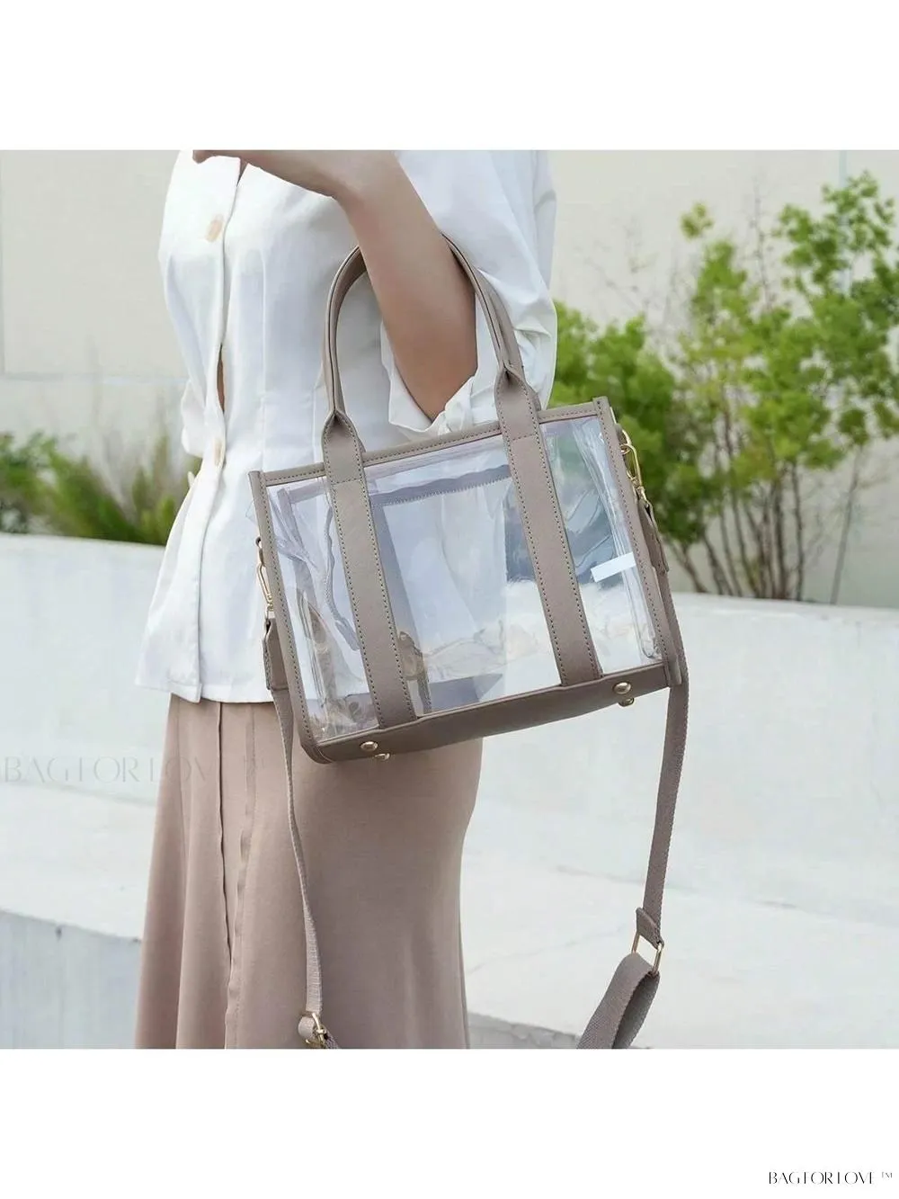 BagForLove - Mia K Summer 2024 Trendy Transparent Jelly Bag for Women